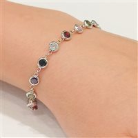 Bracciale Vidali Gioielli Donna in Argento Cristallo BRAR-80-34 - BRAR-80-34